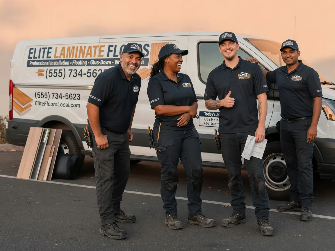 Laminate flooring installation company in Flom, MN